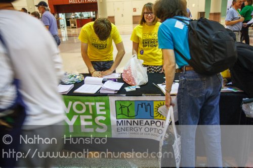 Vote Yes for the Minneapolis Energy Options initiative table at
